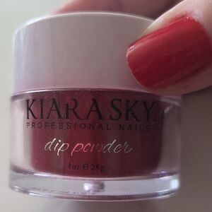 Kiara Sky Nail Powder Wine Not.Have Other Colors, Base & Top Coat, Etc